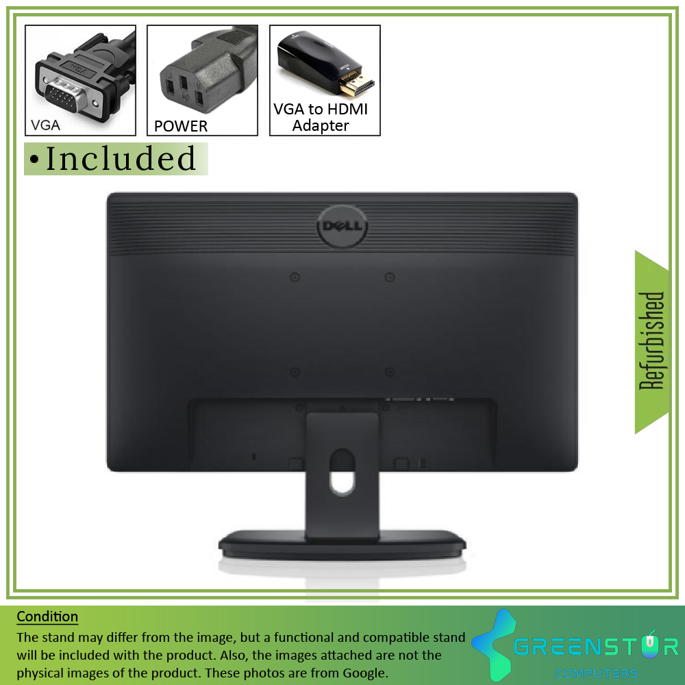  Refurbished(Good) - Dell E-Series E2213 22" Wide 1680x1050 HD LED Backlitght Flat LCD TN Monitor